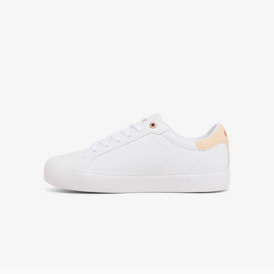 LACOSTE POWERCOURT JUNIOR WHITE / LIGHT PINK 51SUJ0016