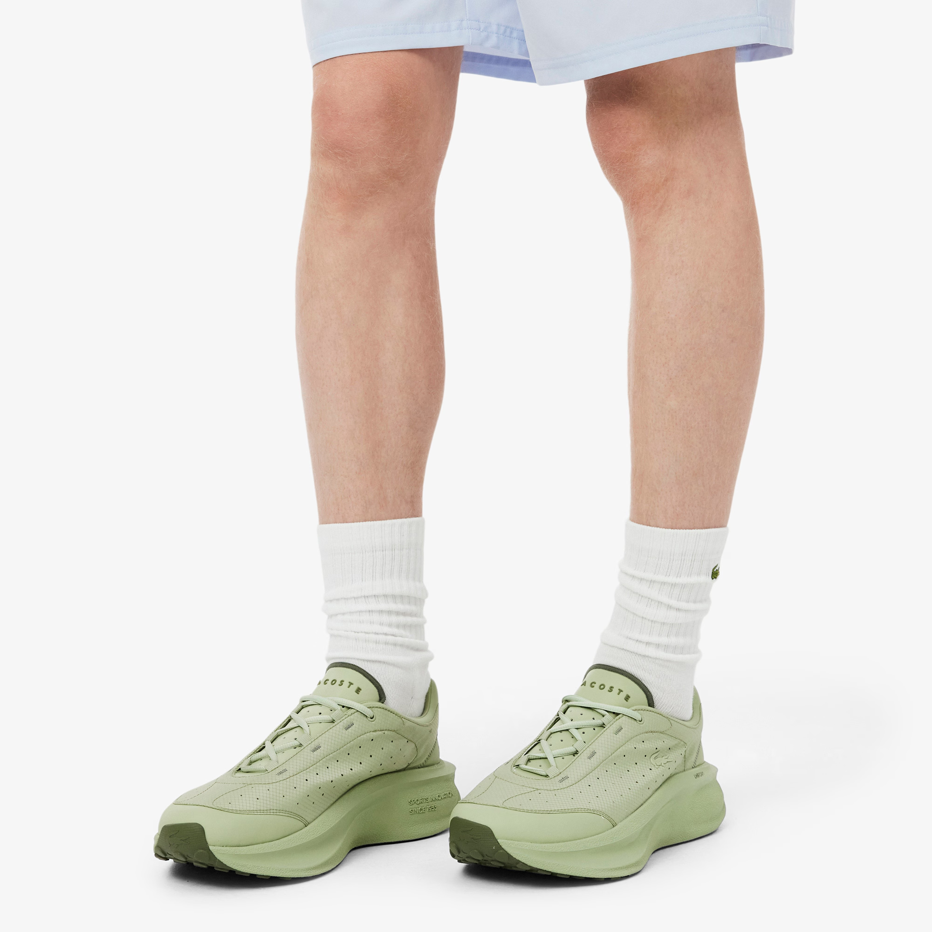 LACOSTE NEO RUN ACTIVE GREEN LIGHT KAKHI 51SMA0051-AAL