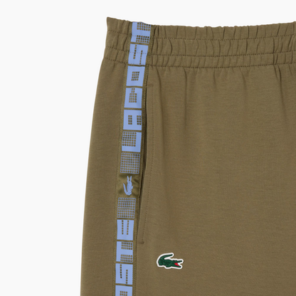 LACOSTE PANTALON DE SURVETEMENT OLIVE MARRON XH4761-E9F