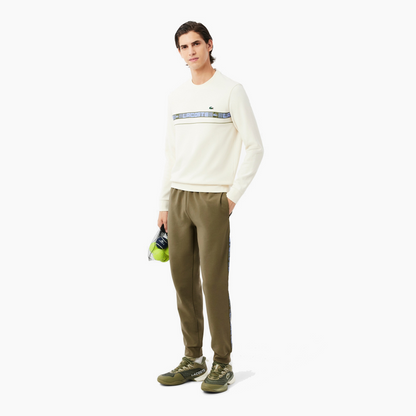 LACOSTE PANTALON DE SURVETEMENT OLIVE MARRON XH4761-E9F