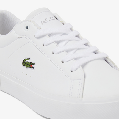 LACOSTE POWERCOURT JUNIOR WHITE / WHITE 51SUJ0003