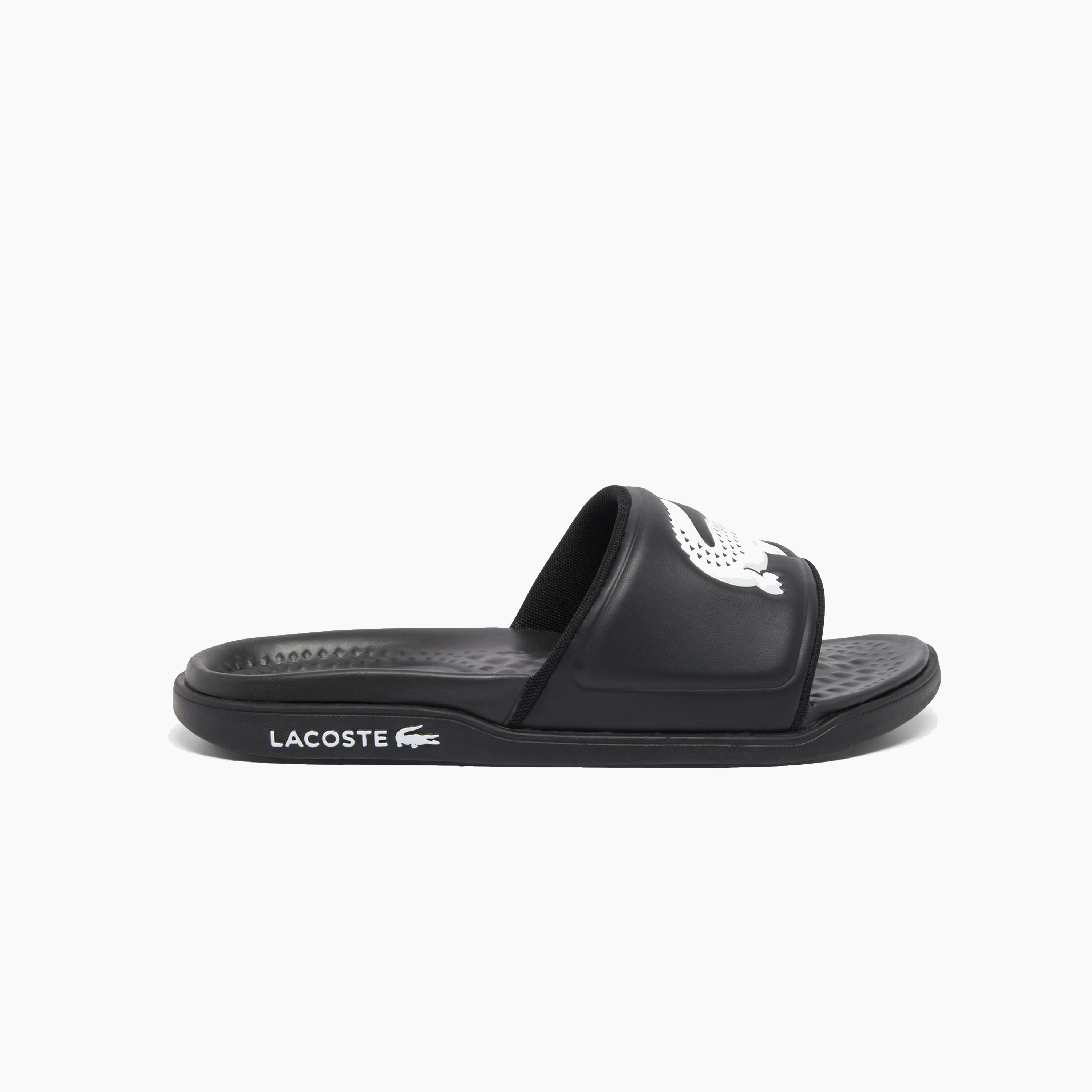 LACOSTE SERVE SLIDE DUAL BLACK WHITE 49CMA0038-312