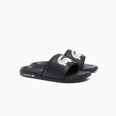 LACOSTE SERVE SLIDE DUAL BLACK WHITE 49CMA0038-312
