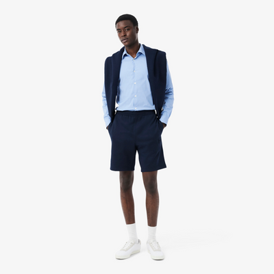 LACOSTE SHORT FELPA REGULAR NAVY GH0788-166