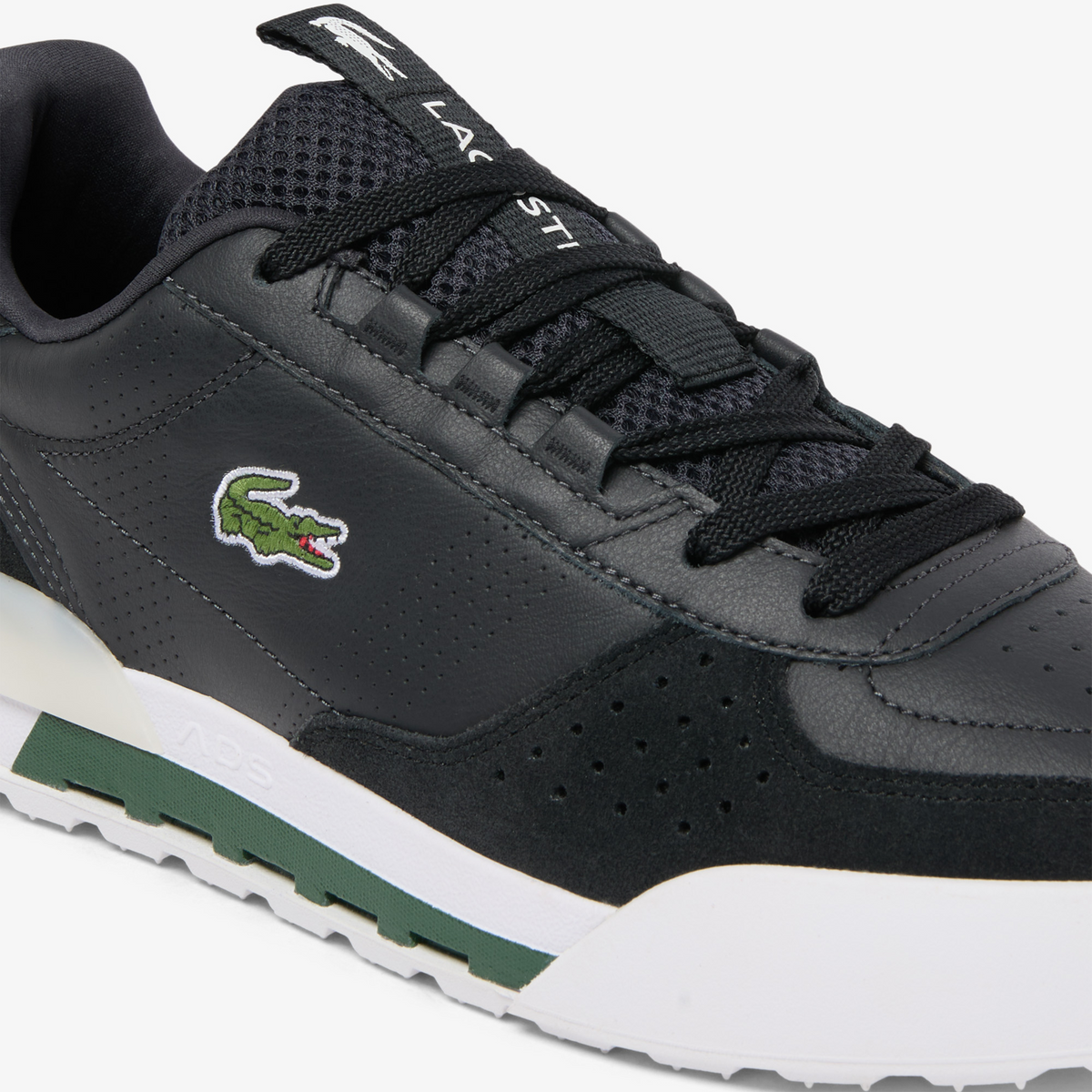 LACOSTE SLAM BREAK DE PIEL OFF BLACK / OFF WHITE 52SMA0038