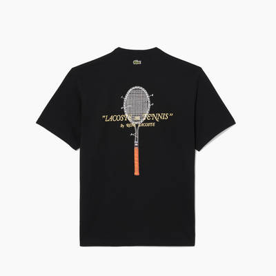 LACOSTE T-SHIRTS BLACK TH1425-031