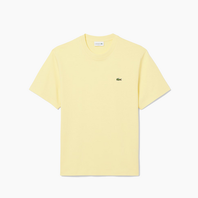 LACOSTE T-SHIRTS COL ROND HOMME JAUNE TH7318-107