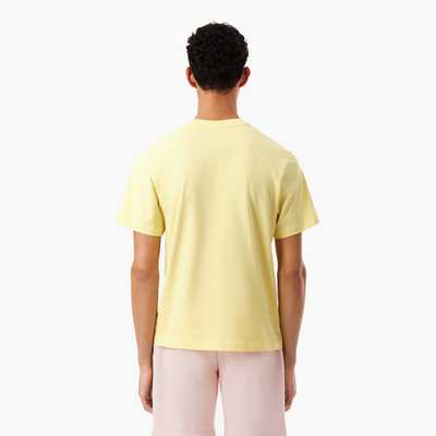 LACOSTE T-SHIRTS COL ROND HOMME JAUNE TH7318-107