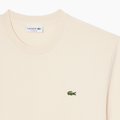 LACOSTE T-SHIRTS COL ROND HOMME NATUREL CLAIR TH7318-056