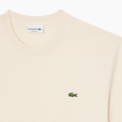 LACOSTE T-SHIRTS COL ROND HOMME NATUREL CLAIR TH7318-056