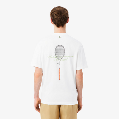 LACOSTE T-SHIRTS WHITE TH1425-001