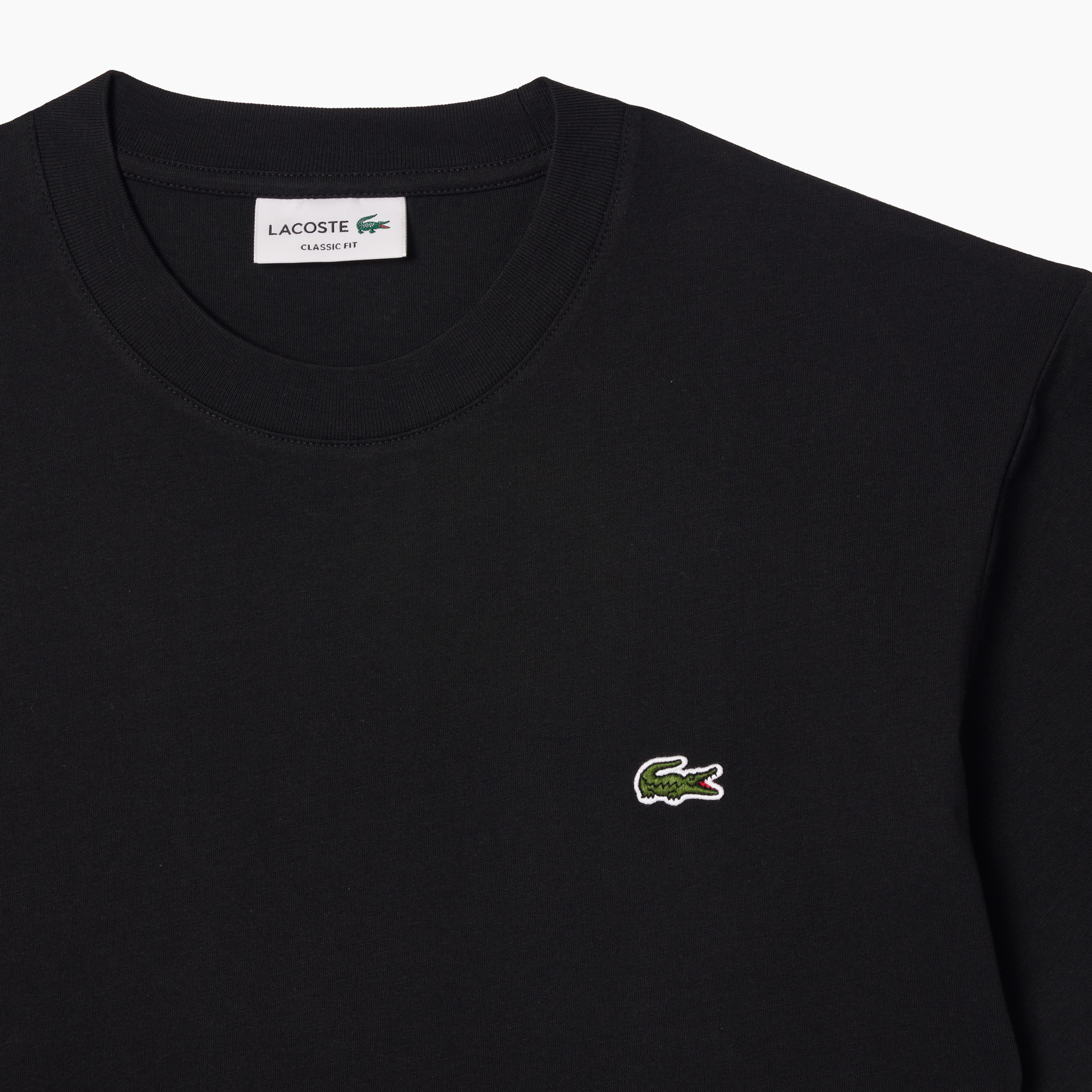 LACOSTE TEE-SHIRTS COL ROND HOMME BLACK TH7318-031