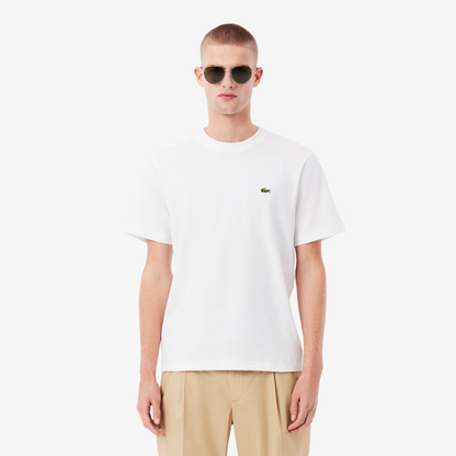 LACOSTE TEE-SHIRTS COL ROND HOMME WHITE TH7318-001