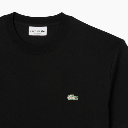 LACOSTE TEE-SHIRT TENNIS HERITAGE BLACK & GREEN TH5505-031
