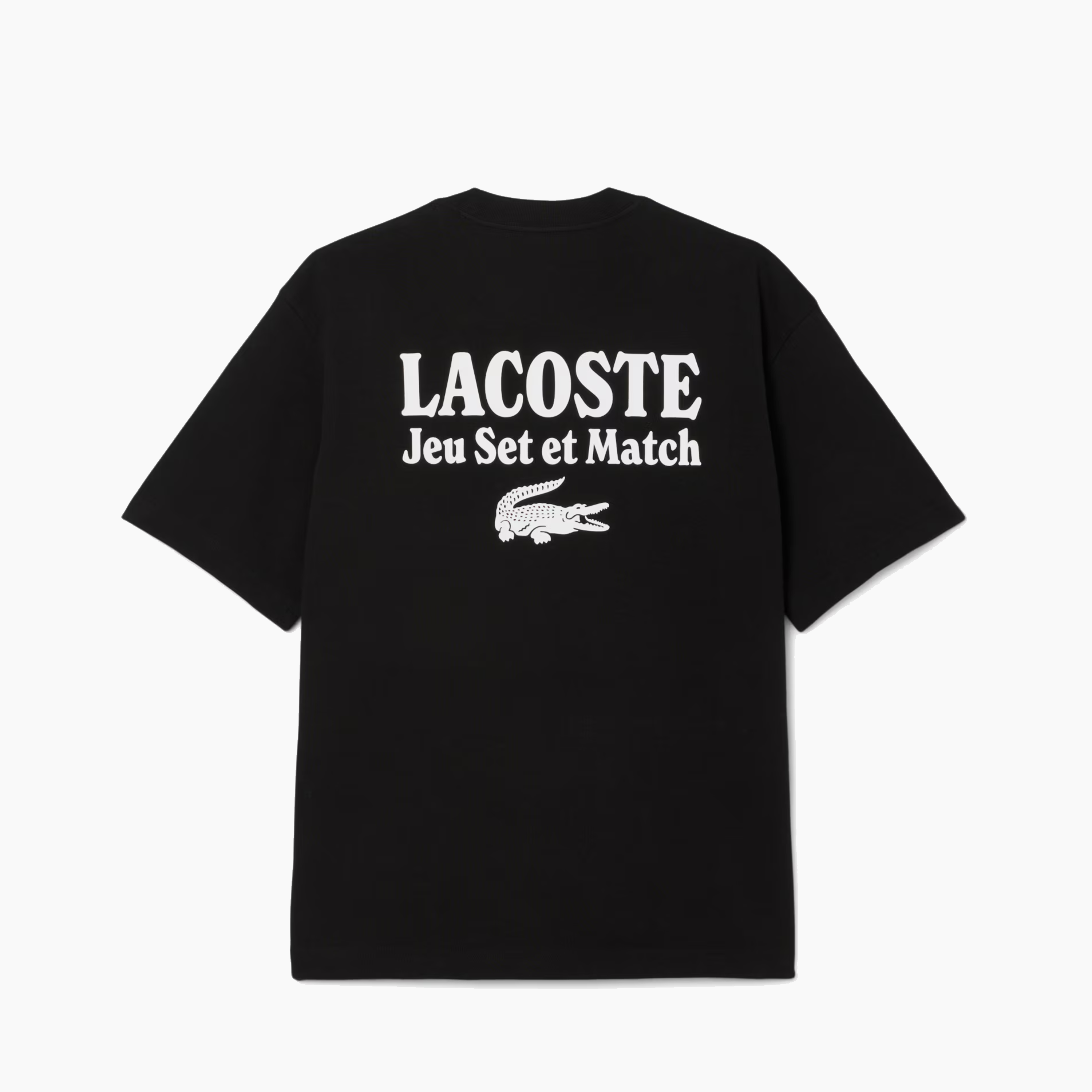 LACOSTE TEE LOOSE FIT NEGRO TH5950-031