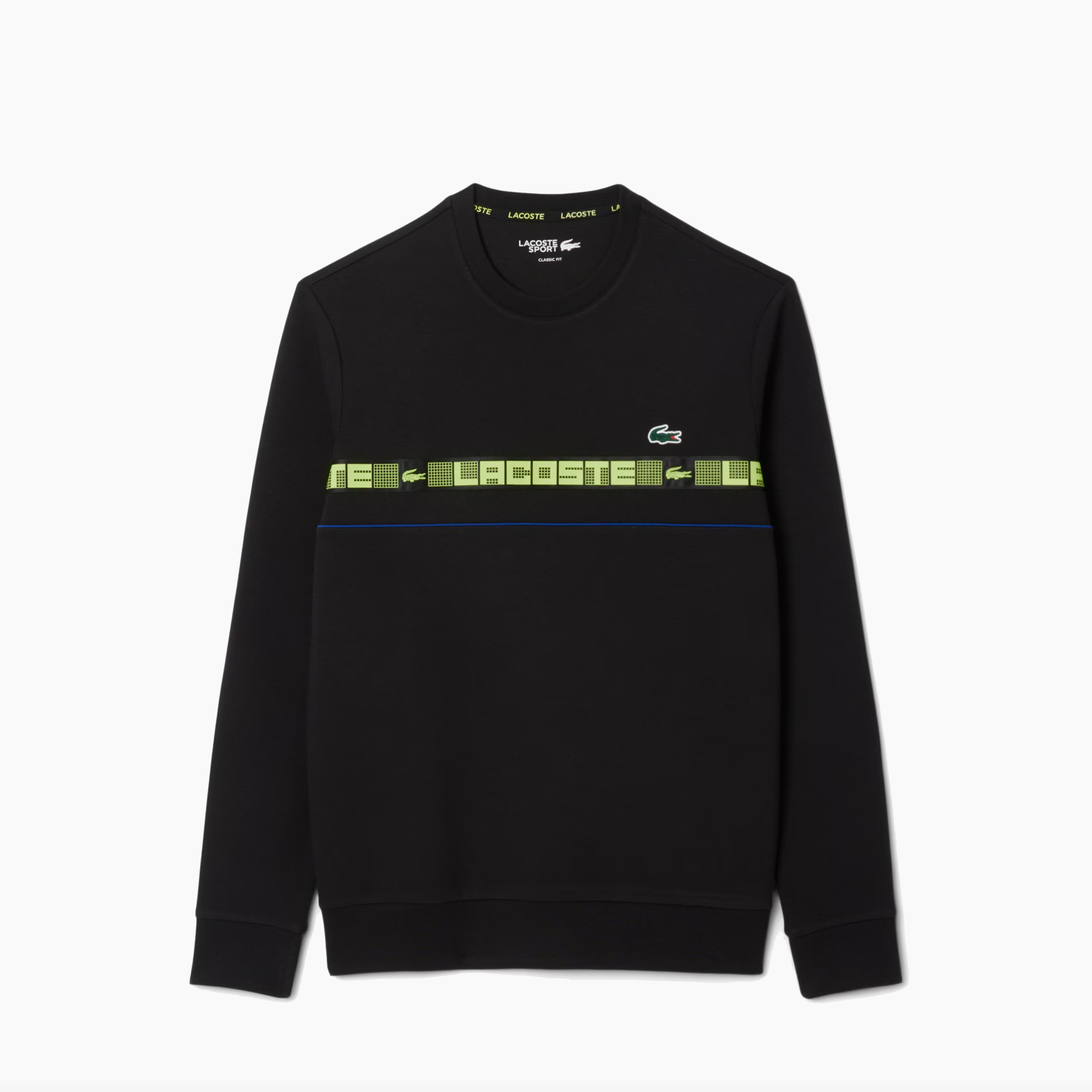 LACOSTE TENNIS STRIPES BLACK &amp; YELLOW SH4767-031