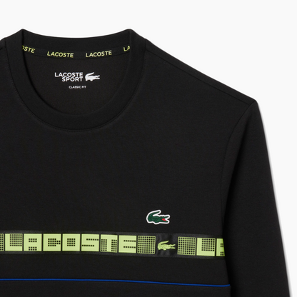 LACOSTE TENNIS STRIPES BLACK & YELLOW SH4767-031