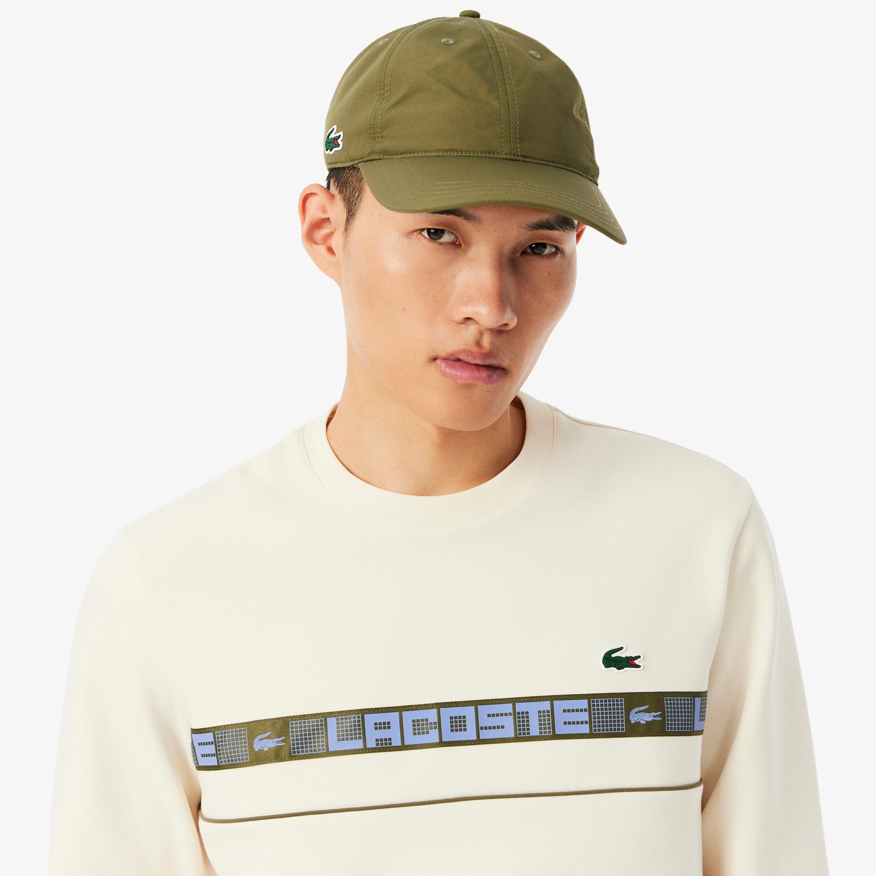 LACOSTE TENNIS STRIPES WHITE SH4767-XFJ