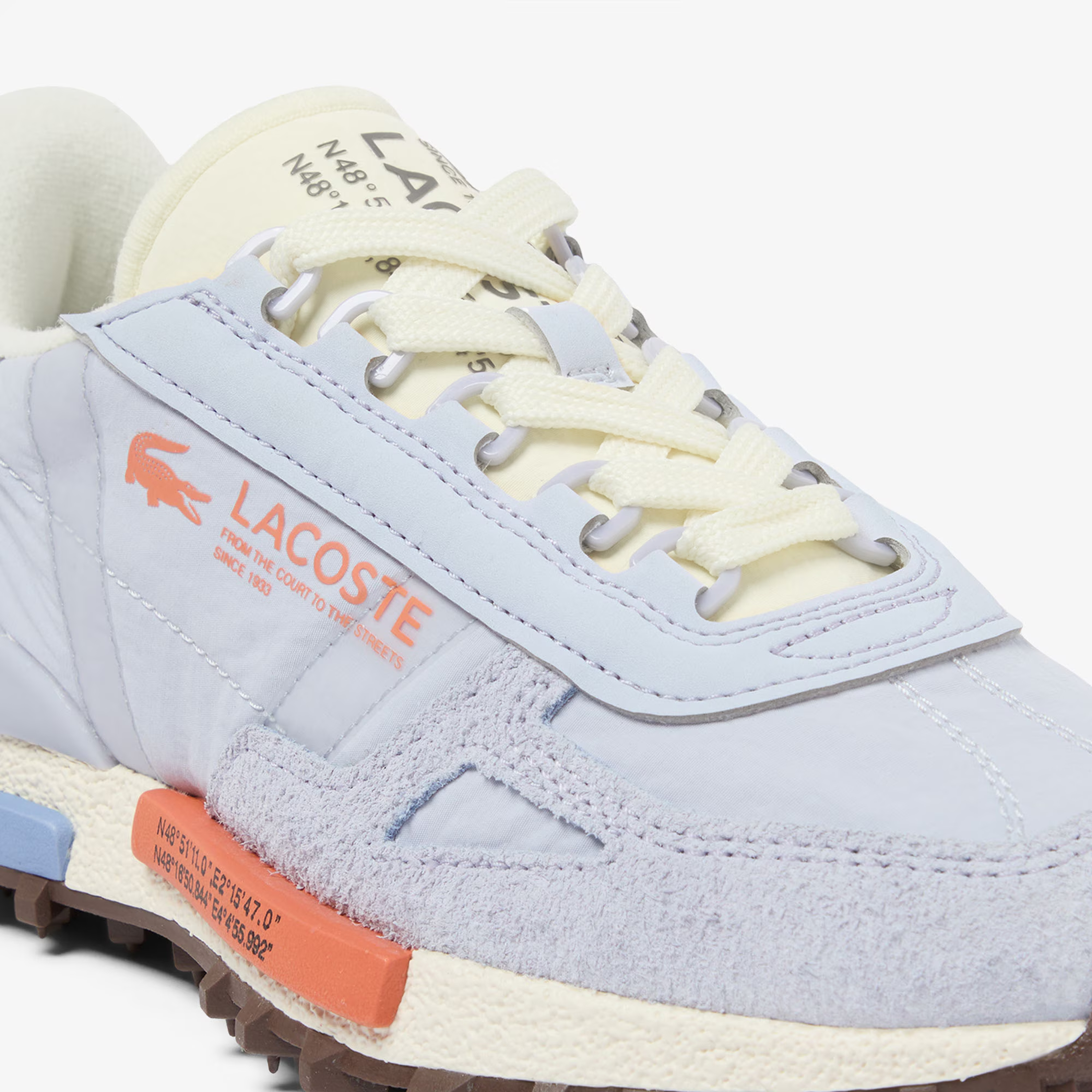 LACOSTE WOMENS ELITE ACTIVE WHITE 51SFA0175-AMJ