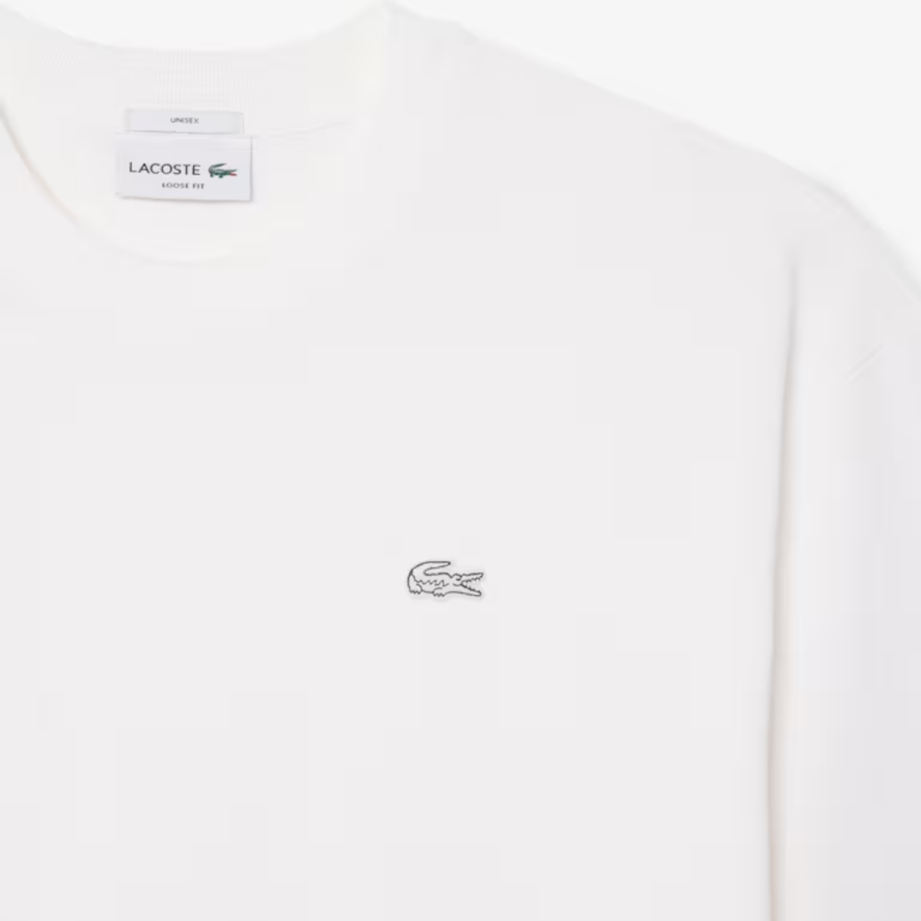 LACOSTE T-SHIRT OVERSIZED WHITE TH9441-001