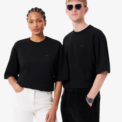 LACOSTE T-SHIRT OVERSIZED BLACK TH9441-031