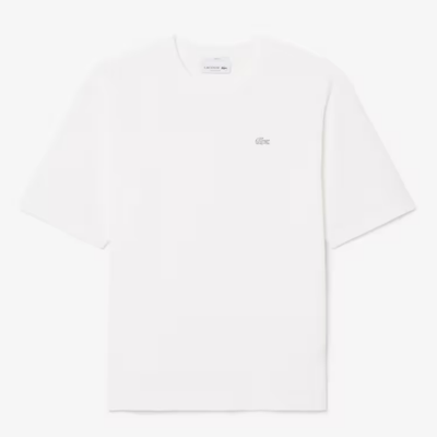 LACOSTE T-SHIRT OVERSIZED WHITE TH9441-001