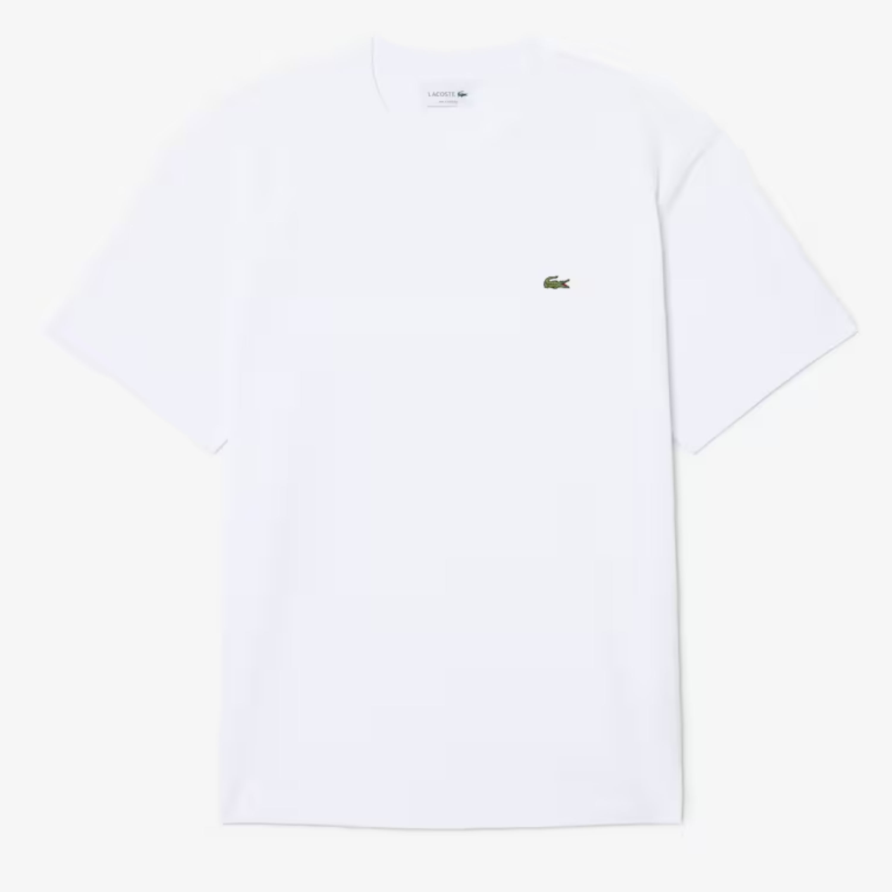 LACOSTE CREWNECK T-SHIRT WHITE TH0876-001