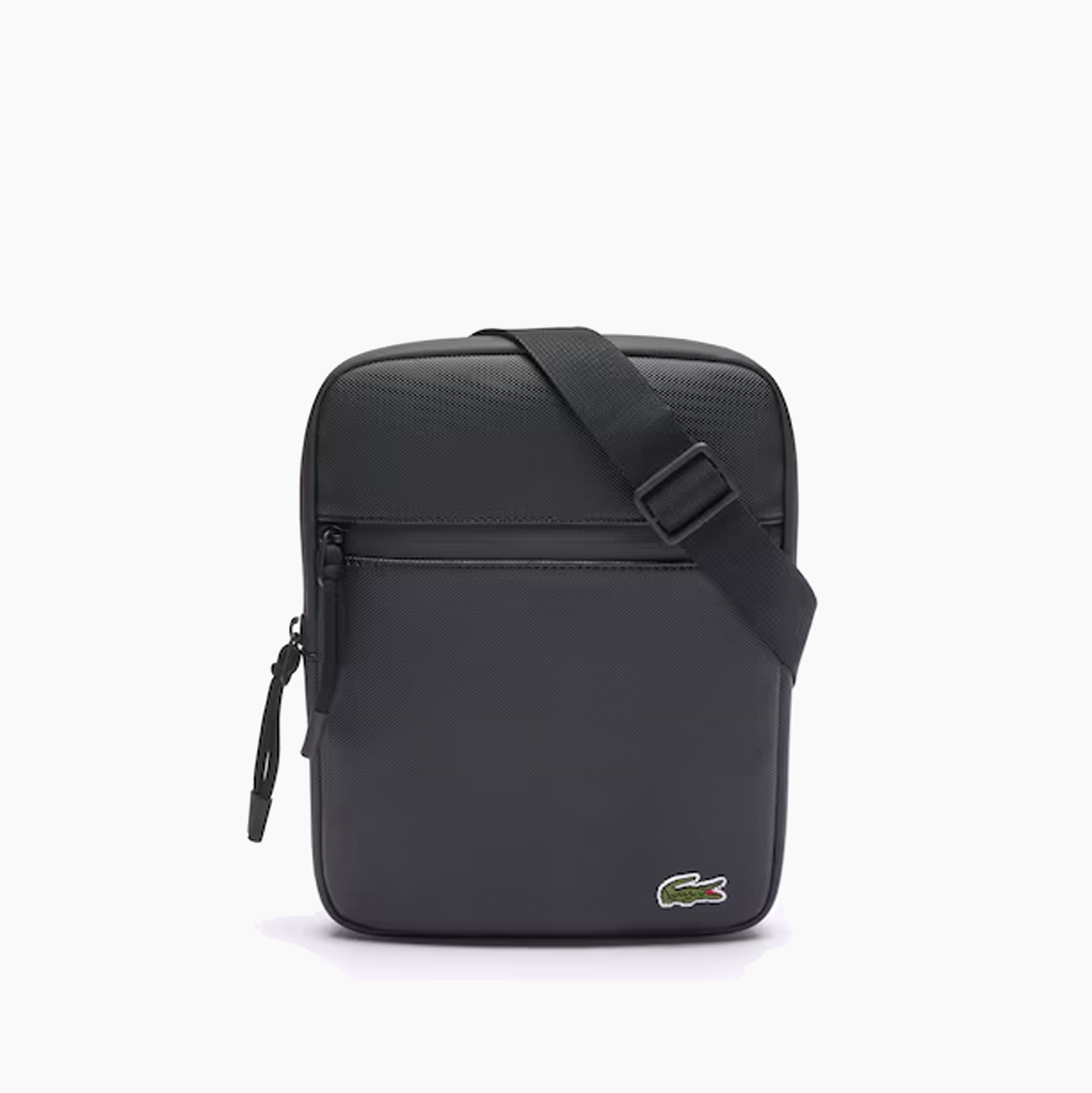 LACOSTE M FLAT CROSSOVER BAG NOIR - NH3308LV