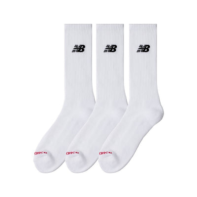 NEW BALANCE EVERYDAY CREW 3 PAIRS WHITE LAS51293_WT