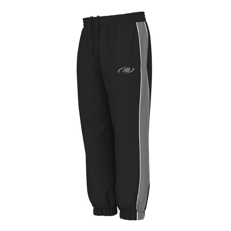 NEW BALANCE TRACKSIDE WOVEN PANT BLACK MB62A8LT_BK