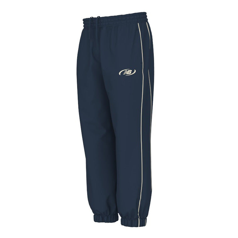 NEW BALANCE TRACKSIDE WOVEN PANT NAVY MB62A8LT_NNY