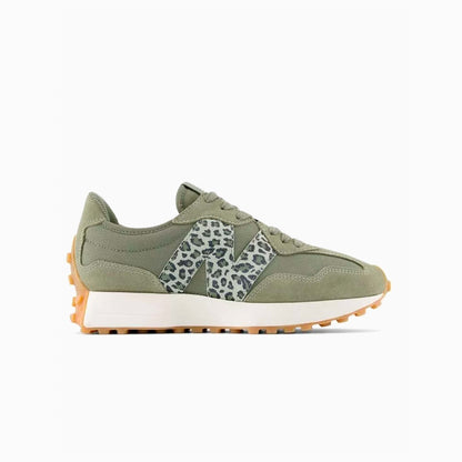 NEW BALANCE 327 GREEN & ANIMAL PRINT - WS327LPB