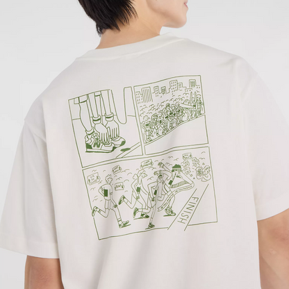 NEW BALANCE RUNNERS ARENT NORMAL T-SHIRT MT53921SST