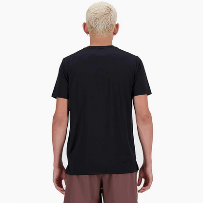 NEW BALANCE T-SHIRT EN COTON ESSENTIEL NOIR MT41509-BK Réussi