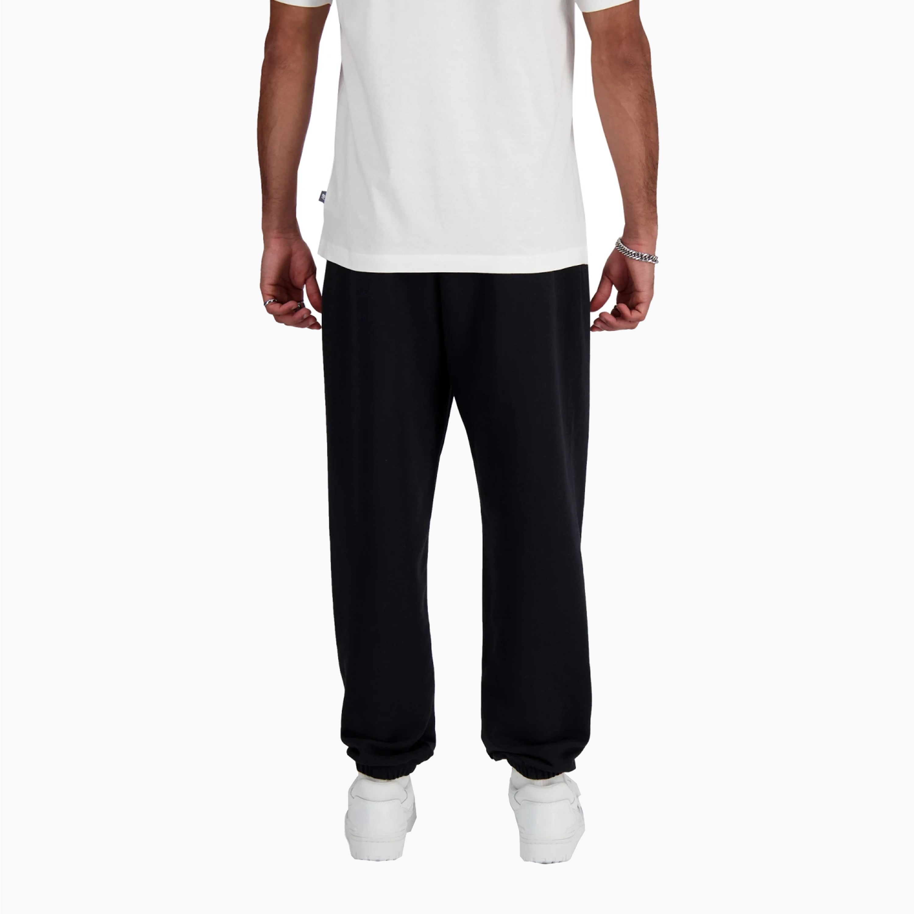 NEW BALANCE SPORT ESSENTIALS FRENCH TERRY JOGGER SCHWARZ MP41519-BK