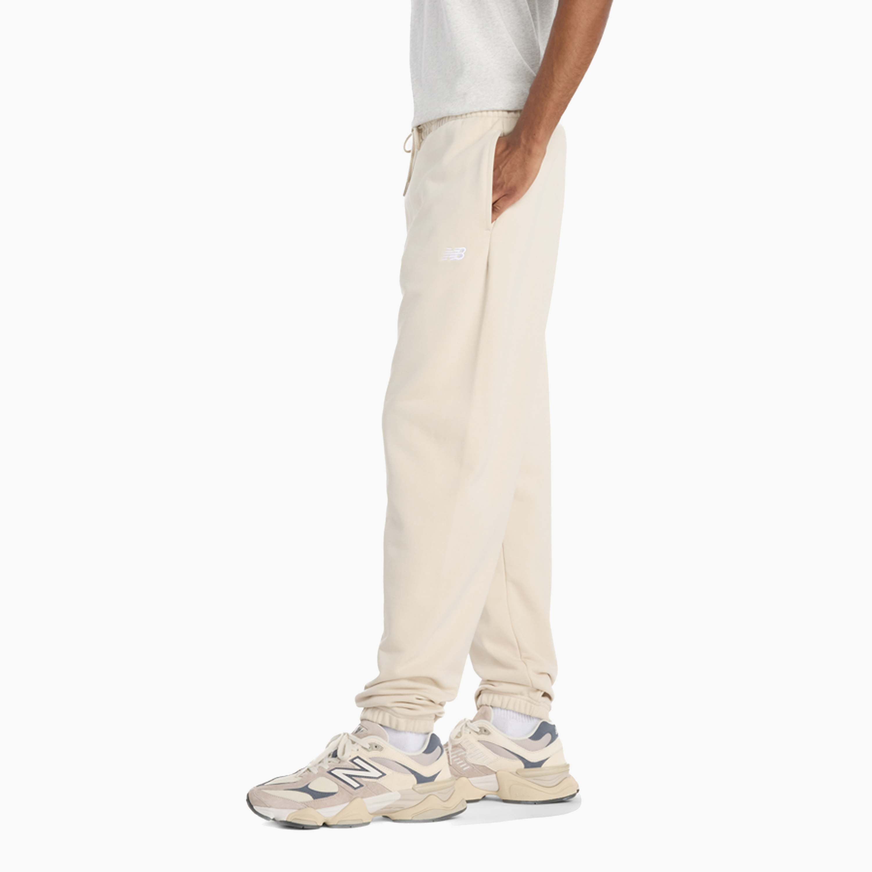 NEW BALANCE SPORT ESSENTIALS JOGGING GRAU - MP41519TWF