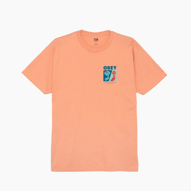 OBEY CLOTHING NEW SPRING CLASSIC T-SHIRT CITRUS - 165263935