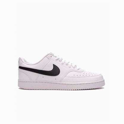 NIKE COURT VISION LOW NEXT NATURE WHITE & BLACK - DH2987-101