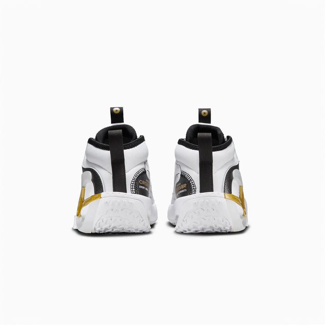 NIKE AIR ZOOM CROSSOVER 2 WHITE & BLACK WITH METALLIC GOLD - FB2689