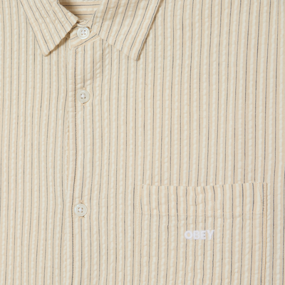 OBEY CLOTHING ALAN WOVEN UNBLEACHED MULTI 181210453-UBL