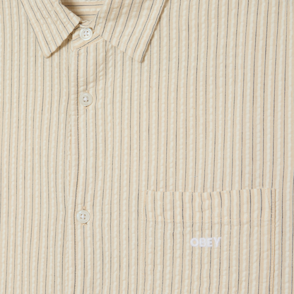 OBEY CLOTHING ALAN WOVEN UNBLEACHED MULTI 181210453-UBL