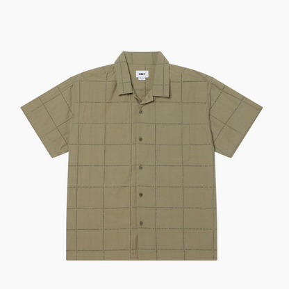 OBEY CLOTHING ANGELO WOVEN DRIED SAGE 181210469-DSG