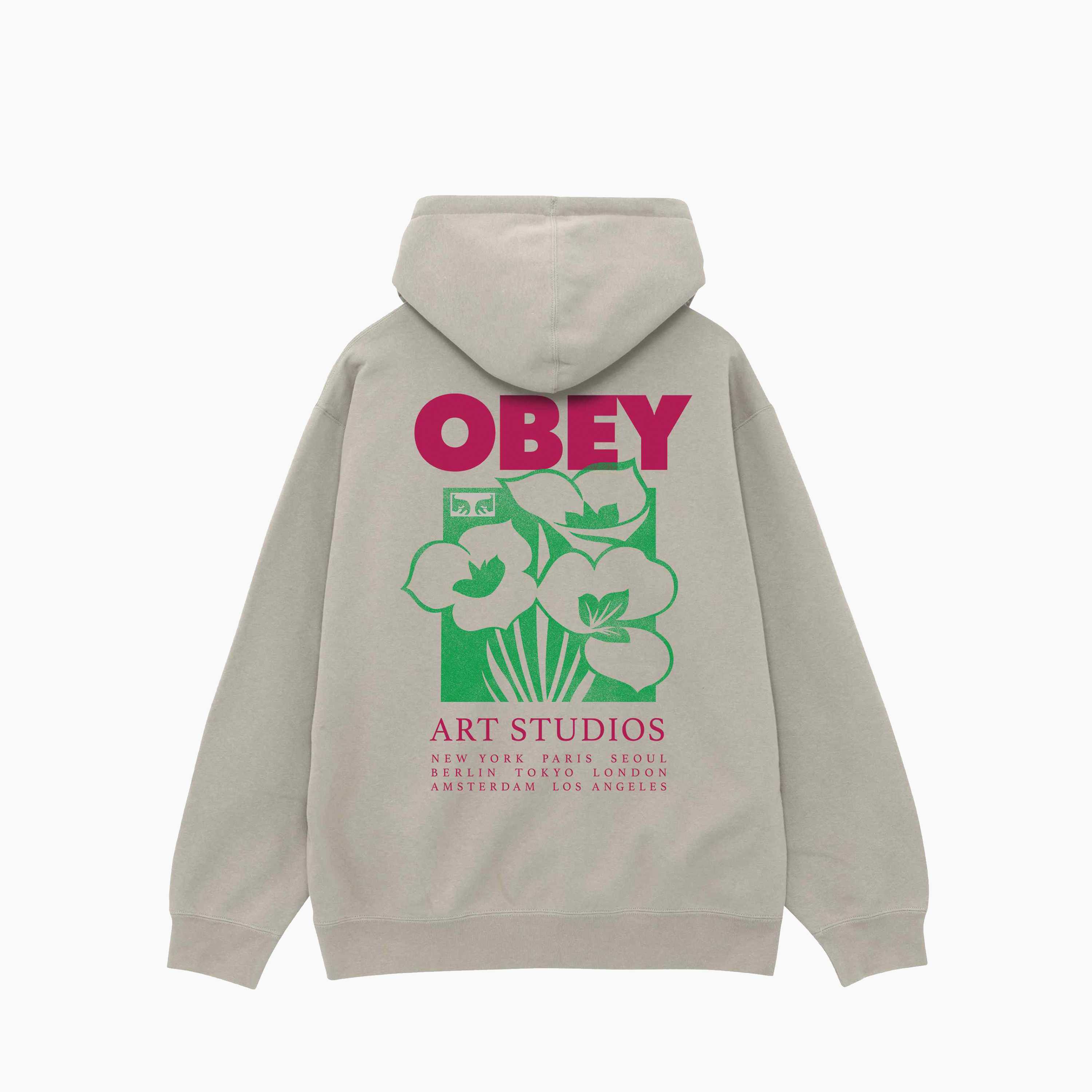 OBEY CLOTHING ART STUDIO FLOWERS MOONSTRUCK 112844234-MNS