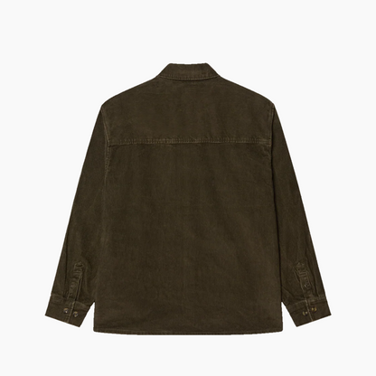 OBEY CLOTHING BUCKEY CORDUROY BLACK OLIVE 181200411-BOV