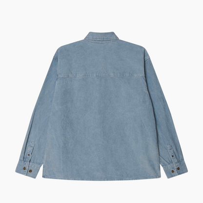 OBEY CLOTHING BUCKEY CORDUROY BLUE FOG FADED 181200411-BFG