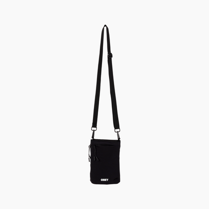 OBEY CLOTHING COMPACT TRAVELER BAG BLACK 100010167-BLK