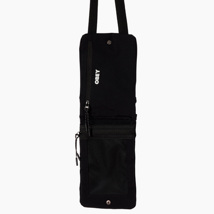 OBEY CLOTHING COMPACT TRAVELER BAG BLACK 100010167-BLK