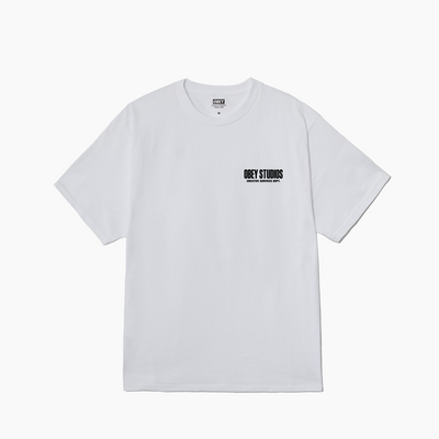 OBEY CLOTHING CREATIVE SERVICES DEPT CLASSIC T-SHIRT 165264301-WHT