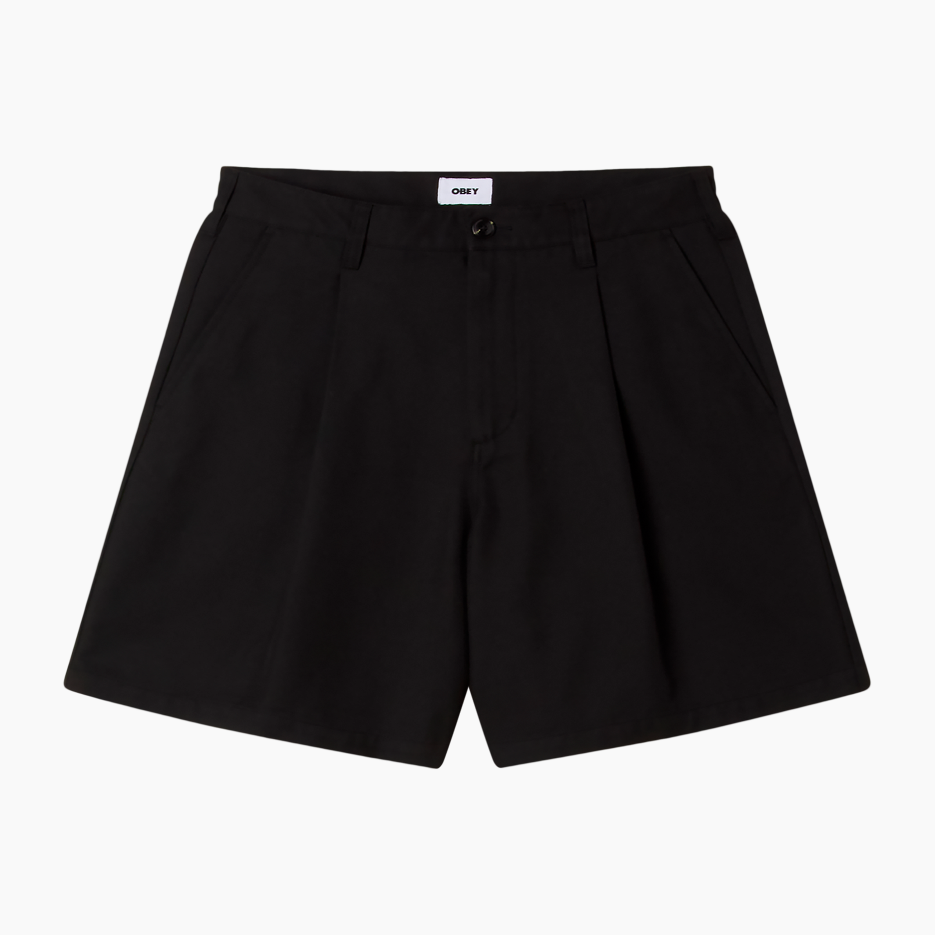 OBEY CLOTHING DEAN PLEATED SHORT BLACK 172100101-BLK
