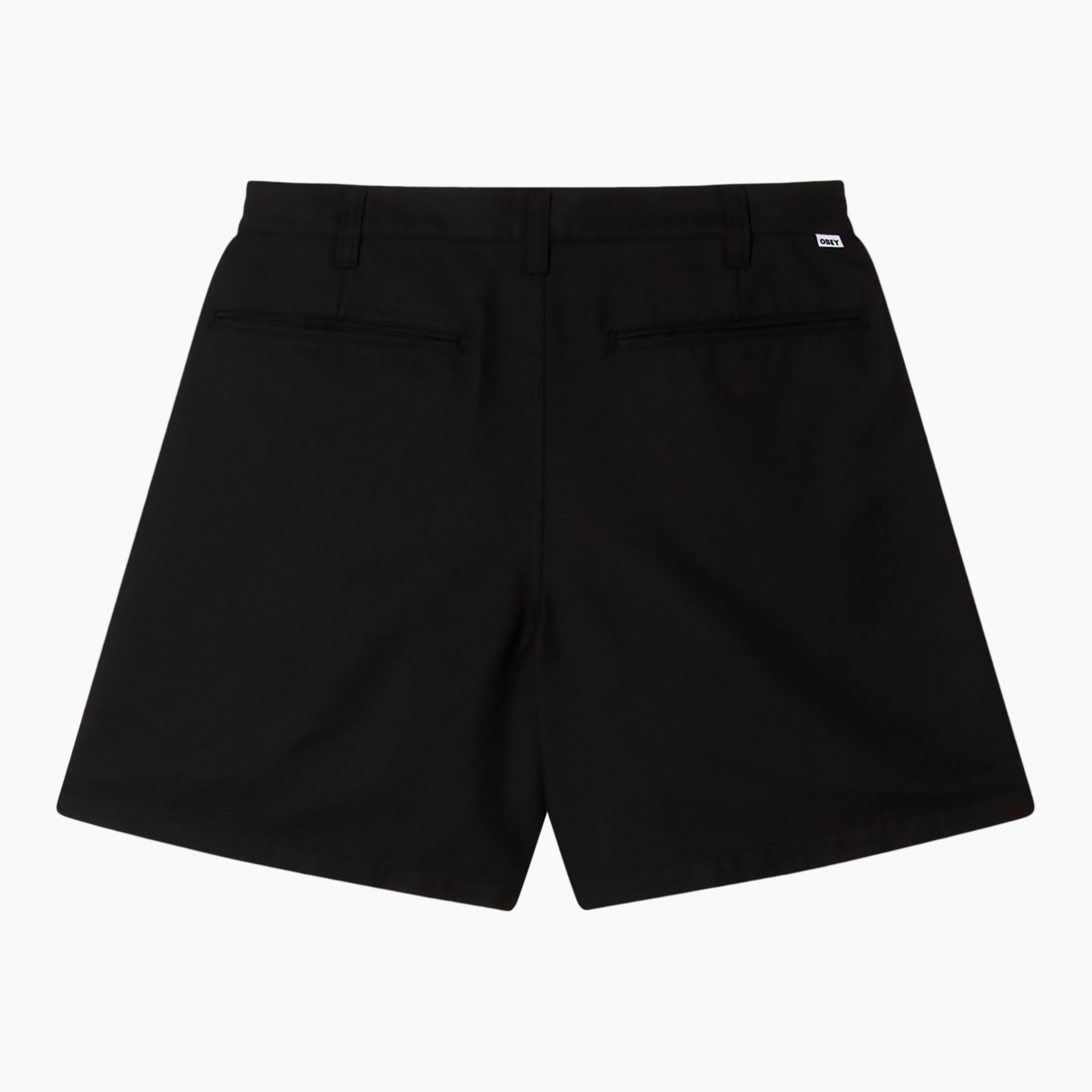 OBEY CLOTHING DEAN PLEATED SHORT BLACK 172100101-BLK